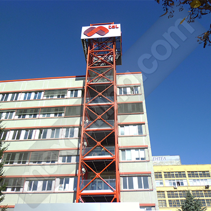 стъклен парапет